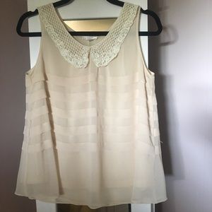 Vintage Peter Pan collar blouse